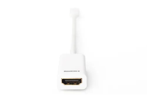 Digitus AK-340404-001-W cavo e adattatore video 0,15 m Mini DisplayPort HDMI Bianco