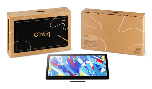 Wacom Cintiq 24 Touch graphic tablet Black 5080 lpi 527 x 296 mm USB