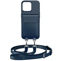 Urbany's Necklace Case Handykette+ DEEP SEA iPhone Air - Farbe: Blau - Fallsicher: Nein - Kompatible Hersteller: Apple - Detailfarbe: Dunkelblau - Mobiltelefon Kompatibilität: iPhone Air - Material: Kunstleder