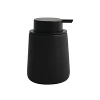 MSV Seifenspender Maonie 320 ml, Schwarz matt - Fassungsvermögen: 320 ml - USB-Schnittstelle: Nein - Detailfarbe: Schwarz matt - Wandmontage: Nein - Sensor-Technik: Nein