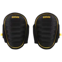 Stanley Fatmax Knieschoner Gel, halbhartgeformt - Grösse: Standard - Grössentyp: Normalgrösse - Detailfarbe: Schwarz - Grössensystem: EU - Zielgruppe: Unisex - Material: 1680D Nylon