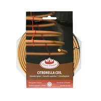 Esschert Design Mückenspirale Citronella Braun - Für Schädling: Mücken - Anwendungsbereich: Outdoor - Produkttyp: Mückenabwehr