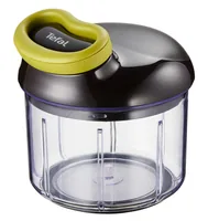 Tefal Hacker Ingenio inkl. Ice-Crusher Schwarz - Gerätetyp: Zerkleinerer - Detailfarbe: Schwarz - Spülmaschinenfest: Ja - Material: Kunststoff