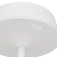 EGLO Leuchten Akku-Tischleuchte Simeri SOLAR-LED – Touch Weiss - Betriebsart: Akkubetrieb - Solarbetrieb - USB - Lampensockel: LED - Smart Home: Nicht kompatibel - Zusätzliche Ausstattung: Berührungssensor - USB-Anschluss - Variable Farbtemperatur - Anwen