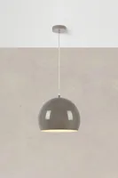 Markslöjd Pop Pendelleucht Grau, 28 cm - Betriebsart: Netzbetrieb - Lampensockel: E27 - Farbtemperatur Kelvin: Je nach Leuchtmittel - Gesamtleistung: 60 W - Farbwiedergabeindex CRI: 0 - Dimmbar: nicht dimmbar