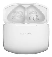 4smarts True Wireless In-Ear-Kopfhörer SkyBuds Air Weiss - Detailfarbe: Weiss - Kopfhörer Ausstattung: Anruf-Management - Ladeschale/Ladebox - Lautstärkeregelung - Mikrofon - Touch-Steuerung an der Ohrmuschel - Verbindungsmöglichkeiten: Bluetooth - Einsat