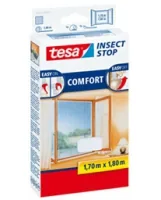 tesa Fliegengitter Insect Stop Comfort Fenster 1.7x1.8m weiss - Breite: 170 cm - UV Schutz: Nein - Für Schädling: Fluginsekten - Länge: 180 cm