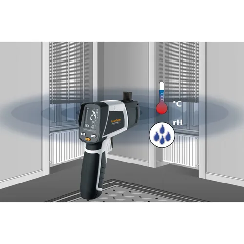 Laserliner Temperatur- und Feuchtigkeitsmessgerät CondeseSpot Pro - Detailfarbe: Weiss - Anwendungsbereich: Temperatur-/Feuchtemessung - Typ: Messgerät
