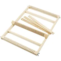 Creativ Company Webrahmen Holz 28 x 39 cm - Detailfarbe: Hellbraun - Produktart: Webrahmen