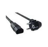 Bachmann Kabel, Verlängerung, Kupplung(C13)->Stecker(CEE7), 2m,