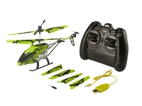 Revell Control Helikopter Glowee 2.0 RTF - Detailfarbe: Grün - Altersempfehlung ab: 8 Jahren - Benötigt zur Fertigstellung: Batterien für Sender - USB Netzteil - Kapazität Wattstunden: 0.925 Wh - Modelltyp: Helikopter