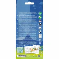 Faber-Castell Farbstifte Colour Grip Dino 13 Stück - Verpackungseinheit: 13 Stück - Set: Ja - Detailfarbe: Mehrfarbig - Eigenschaft-Stift: Wasservermalbar - Farbstifte & Wachsmalstifte-Art: Farbstifte - Anwender: Kinder