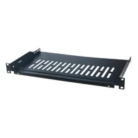 Logilink 19""Fachboden Befestigung nur vorne T250mm, schwarz