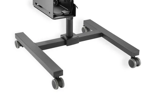 DIGITUS Arbeitsplatz rollbar, SitzSteh, 1xTFT,PC,TAS schwa.