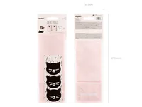 PartyDeco TNS11 lunch box Lunch bag Paper Pink 6 pc(s)