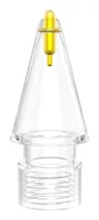 4smarts Eingabestiftspitze Ersatzspitzen Lucid 1 Stück - Detailfarbe: Transparent - Rose - Grau - Blau - Verpackungseinheit: 1 Stück