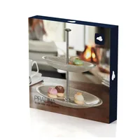 Leonardo Etagere Pralina Transparent - Produkttyp: Etagere - Materialtyp: Glas - Material: Glas - Detailfarbe: Transparent - Anzahl Etagen: 2 × - Stapelbar: Nein