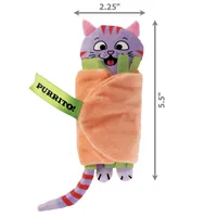 Kong Katzen-Spielzeug Pull-A-Partz Purrito - Produkttyp: Plüsch-/Stofftier - Eigenschaften: Keine spezielle Eigenschaft - Tierart: Katze