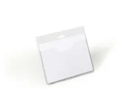 DURABLE Namensschilderhülle offen 6x9cm 20er Pck transp