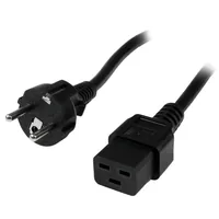 2M AC POWER CORD SCHUKO TO C19 .