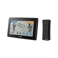Hama Wetterstation Touch schwarz                   186314