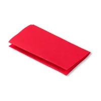 Prym Flickstoff 12 x 45 cm, aufbügelbar, Rot - Verpackungseinheit: 1 Stück - Detailfarbe: Rot - Produkttyp: Flickstoff