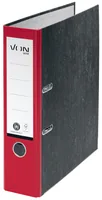 VON Ordner 8 cm, Rot - Zusatzfächer: Nein - Anzahl Ringe: 2 - Breite: 8 cm - Detailfarbe: Rot