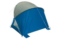 High Peak Strandzelt Sevilla, Blau/Grau - Wassersäule: 0 mm - Zertifikate: Keine Zertifizierung - Gewicht: 1.65 kg - Farbe: Grau - Blau - Aufbauart: Gestänge