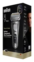 Braun Herrenrasierer Series 9 Pro+ 9615s - Typ: Elektrorasierer - Rasierart: Nass und Trocken - Körperbereich: Gesicht - Reinigungsstation: Ja - Anwender: Herren