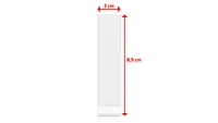 tesa Montagestreifen Powerstrips CLICK Large 16 Paar, 7.2 kg - Detailfarbe: Weiss - Art: Montagestreifen