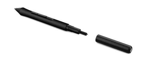Wacom Stifttablet Intuos S  Creative Pen Tablet - Aktive Arbeitsfläche: 152 mm x 95 mm - Anzahl Druckstufen: 4096 × - Detailfarbe: Schwarz matt - Schwarz - Schnittstellen: Micro-USB 2.0 - Display vorhanden: Nein - Kabellos: Nein