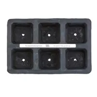 Fair Zone Saatgutschale Seed Tray XL 6 x 6 cm - Anzahl Mulden: 6