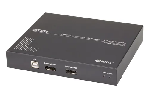 CE 924 - Remote-Einheit und lokale Einheit - KVM-/Audio-/USB-/serieller Extender - USB, RS-232, DisplayPort, HDBaseT 2.0