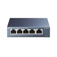 TP-Link Switch TL-SG105 5 Port - SFP Anschlüsse: 0 - Montage Switch: Desktop - SFP+ Anschlüsse: 0 - QSFP+ Anschlüsse: 0 - SFP28 Anschlüsse: 0 - Switch Management: Unmanaged