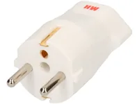 Max Hauri Reiseadapter CH – EU T23 - Schuko - Anzahl Pole: 3 - USB Ladeanschluss: 0 - Adapter Dose: Schweiz - Adapter Stecker: Deutschland