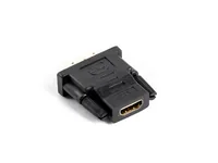 Lanberg AD-0013-BK cable gender changer HDMI DVI-D 18+1 Single Link Black