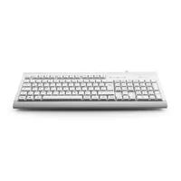 MediaRange Tastatur USB 2.0 mit Chip-Kartenlesegerät weiß
