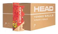 HEAD Tennisbälle Stage 3 3er-Pack - Zielgruppe: Kinder - Verpackungseinheit: 3 Stück - Farbe: Rot - Gelb - Sportart: Tennis