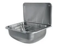 diaqua® Waschbecken Edelstahl - Material: Edelstahl - Einsatzort: Waschküche - Farbe: Edelstahl - Art: Waschbecken