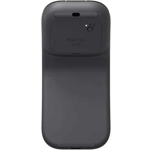 Logitech Maus Mobi Fold faltbar, Graphit - Maus-Typ: Mobile - Bedienungsseite: Universal - Maus Features: Faltbar - Programmierbare DPI-Einstellung - Programmierbare Tasten - Detailfarbe: Graphit - Schnittstelle: Bluetooth - Verbindungsart: Kabellos