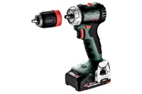 Metabo Akku-Bohrschrauber BS 18 L BL Q Set - Produktkategorie: Bohrschrauber - Werkzeugaufnahme: Spindelhals - Ausstattung: Mit 2 Akkus - 1 Ladegerät & Koffer - Set: Ja - Kapazität Wattstunden: 36 Wh - Akkusystem: CAS Cordless Alliance System
