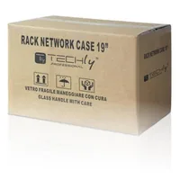Techly Wall Rack Cabinet 19 6U D320 Black Assembled I-CASE EL-1006B32
