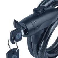 Yale YCK0/12/200/2 bike lock Black 2000 mm Cable lock
