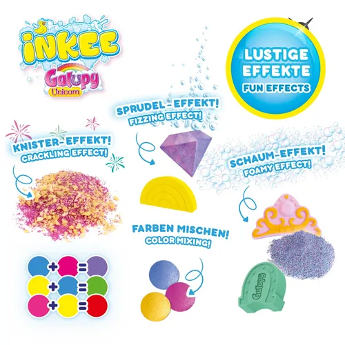 Craze Badespass Inkee Galupy Unicorn Box - Packungsgrösse: 1 Stück - Produkttyp: Bade-Set