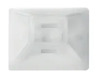 Max Hauri Befestigungssockel Weiss 19 mm x 19 mm - Breite: 19 mm - Länge: 19 mm - Ausstattung Kabelmanagement: Selbstklebend - Produkttyp: Befestigungsglied - Verpackungseinheit: 10 Stück - Material: Kunststoff