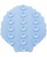 diaqua® Badewanneneinlage Minis Shell 5 Stück, Blau - Breite: 11.5 cm - Länge: 11.5 cm - Detailfarbe: Blau - Detailmaterial: Polyvinylchlorid (PVC) - Grundmaterial: Kunststoff