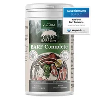 AniForte Hunde-Nahrungsergänzung BARF Complete, 500 g - Nahrungsergänzungstyp: Pulver - Tierbedürfnis: Knochen & Knorpel - Zertifikate: Keine Zertifizierung - Produkttyp: Ergänzungsfutter - Packungsgrösse: 500 g - Cannabinoide: Keine