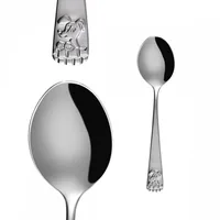 Sola Kinderbesteckset Lusol 755 Elite 4-tlg, Silber - Art: Kinderbesteckset - Materialtyp: Metall - Material: Edelstahl 18/10 - Eigenschaften: Keine Eigenschaft - Detailfarbe: Silber - Spülmaschinenfest: Ja