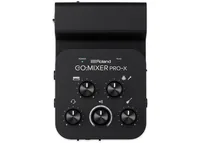 Roland Mischpult GO:MIXER PRO-X - Bauform: Pultform - Stereoeingänge: 2 - Digitale Schnittstelle: USB - Mic-/Linekanäle: 2 - Auxwege: 0 - Powermixer: Nein