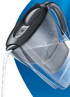 BRITA Wasserfilter Marella inkl. 6 Maxtra Pro All-in-1 - Kapazität gefiltert: 1.4 l - Filterwechselanzeige: Ja - Detailfarbe: Graphit - Set: Ja - Material: Kunststoff